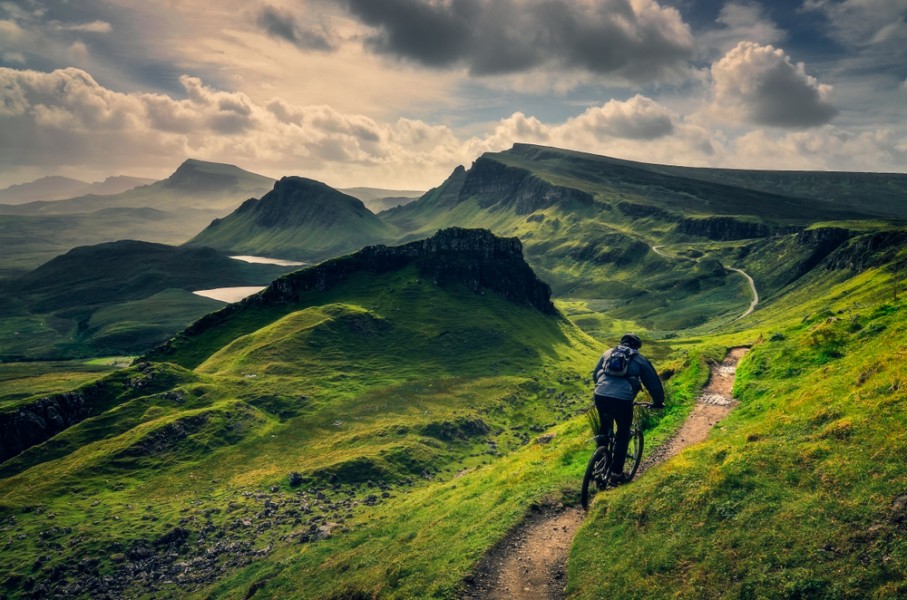 Faire un itinéraire en vélo pour admirer le paysage Breton